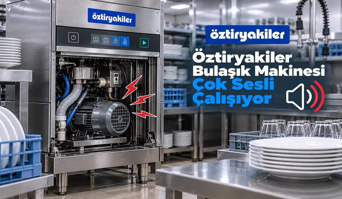 Öztiryakiler Bulaşık Makinesi Çok Sesli Çalışıyor