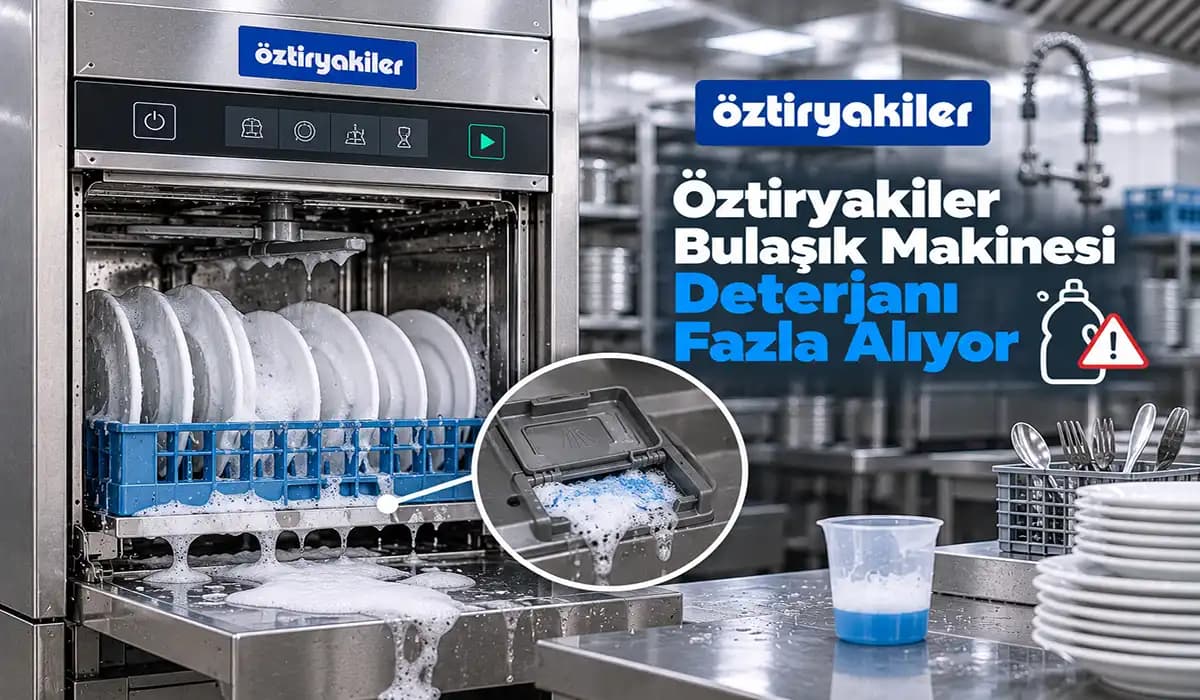 Öztiryakiler Bulaşık Makinesi Deterjanı Fazla Alıyor