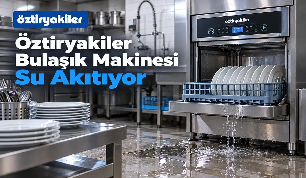Öztiryakiler Bulaşık Makinesi Su Akıtıyor