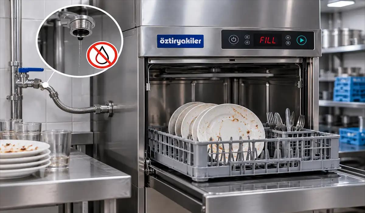 Öztiryakiler Bulaşık Makinesi Su Almıyor
