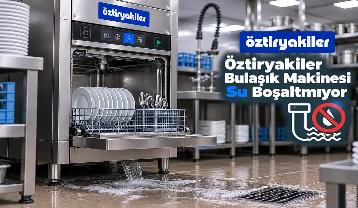 Öztiryakiler Bulaşık Makinesi Su Boşaltmıyor