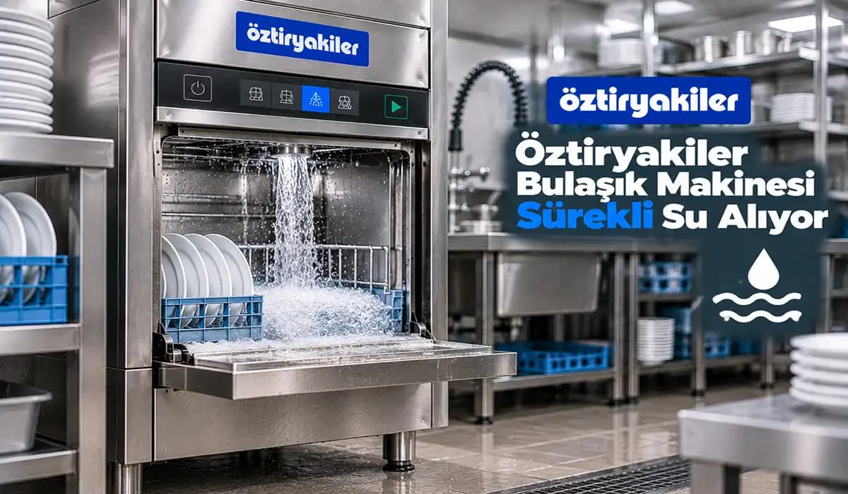 Öztiryakiler Bulaşık Makinesi Sürekli Su Alıyor
