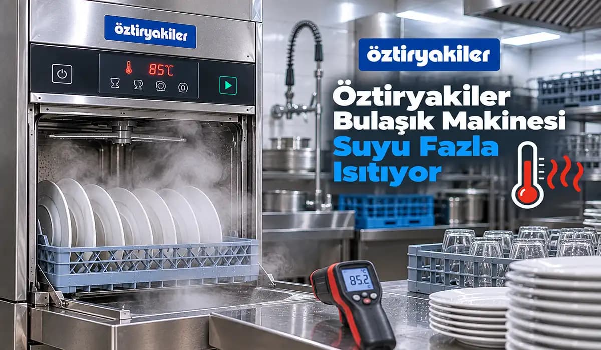 Öztiryakiler Bulaşık Makinesi Suyu Fazla Isıtıyor