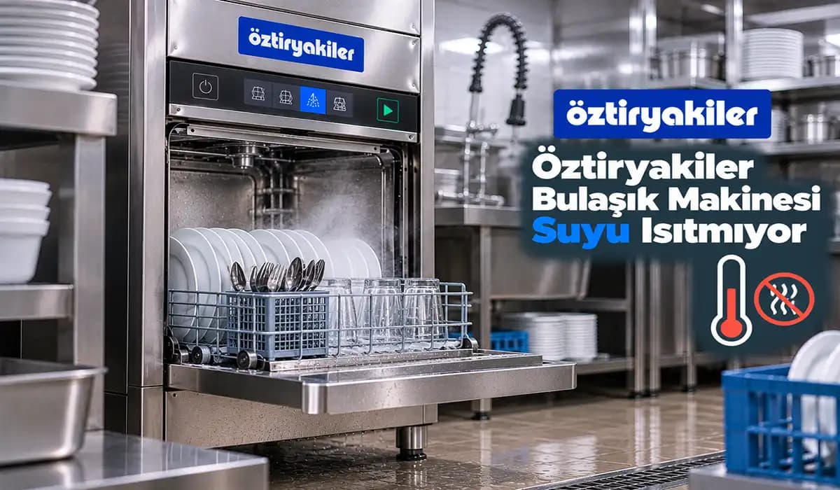 Öztiryakiler Bulaşık Makinesi Suyu Isıtmıyor