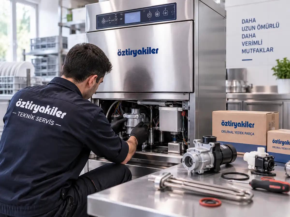 Öztiryakiler Bulaşık Makinesi Yedek Parça Değişimi
